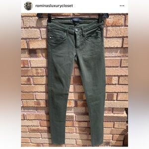 💚 Juicy Couture Dark Green Skinny Jeans💚